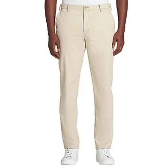 IZOD Men’s Saltwater Stretch Chino Pants - Picture 1 of 6